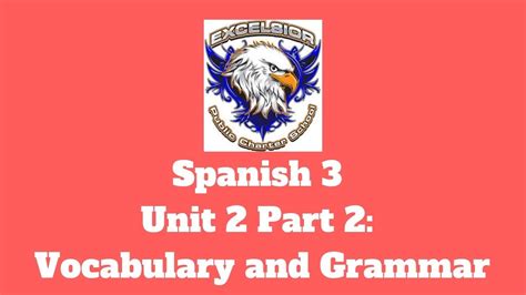 92 terms. . Spanish 3 unit 2 vocab